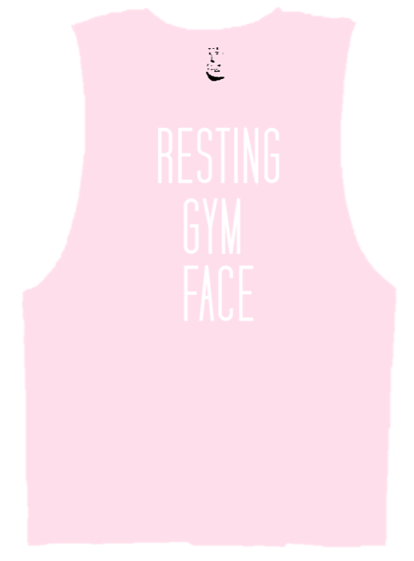 RESTING GYM FACE